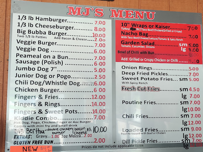 Opinii despre MJ's Own Munchies în St. Catharines - Hospitality and gastronomy