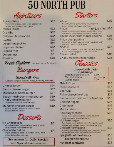 50 North Pub & Eatery