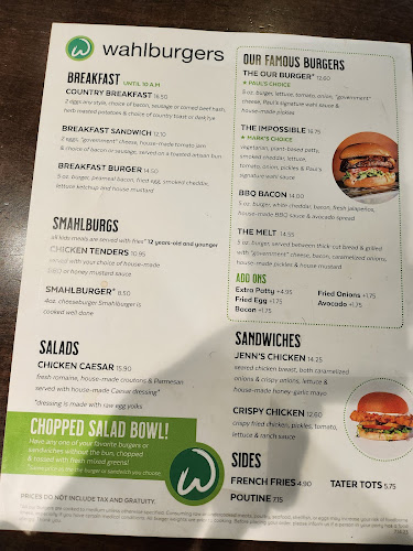 Opinii despre Wahlburgers în Toronto - Hospitality and gastronomy