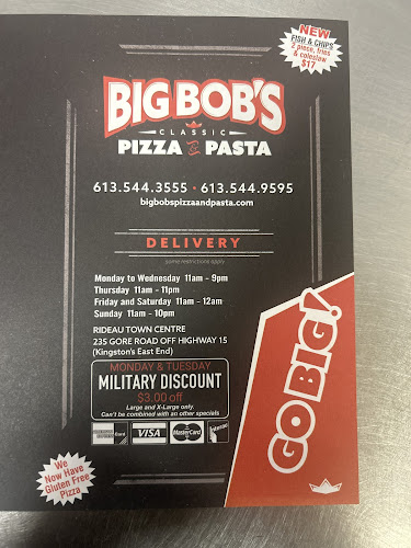 Big Bob's Classic Pizza and Pasta - Hospitality and gastronomy