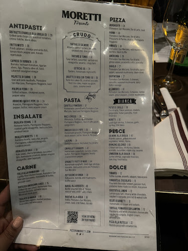 Pizzeria Moretti Toronto - Hospitality and gastronomy