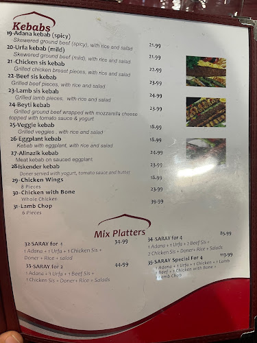 Saray Turkish Cuisine - Hospitality and gastronomy