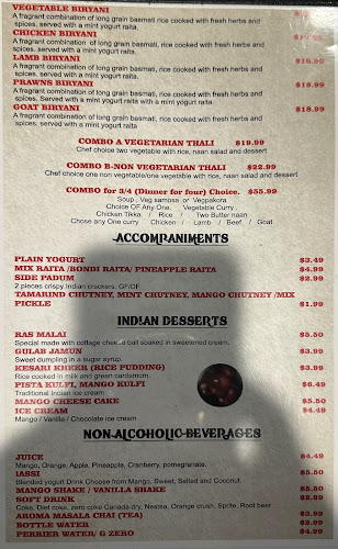 Opinii despre Indian Aroma Restaurant Victoria în Victoria - Hospitality and gastronomy