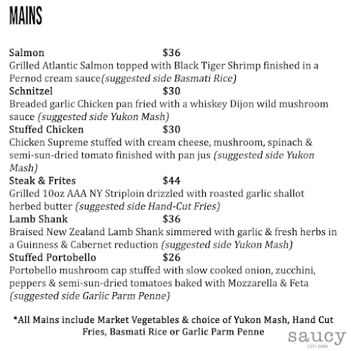 Saucy - Hospitality and gastronomy