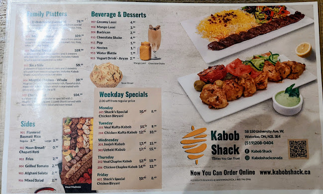 Opinii despre Kabob Shack în Waterloo - Hospitality and gastronomy