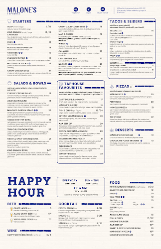 Opinii despre Malone's Taphouse în Vancouver - Hospitality and gastronomy