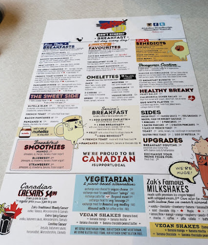 Zak's Diner Elgin St - Hospitality and gastronomy