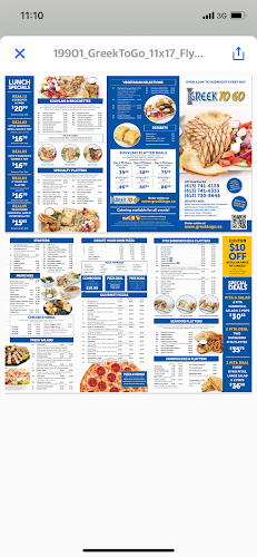 Opinii despre Greek To Go în Ottawa - Hospitality and gastronomy