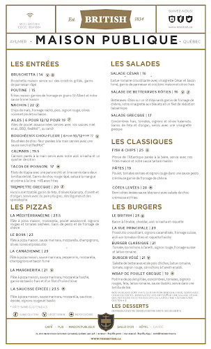 Opinii despre The British Hotel, Restaurant & Pub în Gatineau - Hospitality and gastronomy