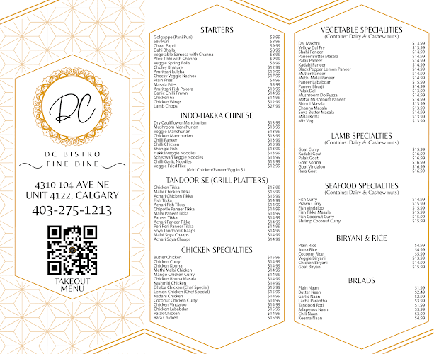 DC Pizza Bistro & Indian Restaurant