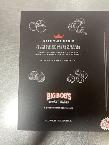 Opinii despre Big Bob's Classic Pizza and Pasta în Kingston - Hospitality and gastronomy