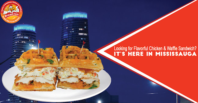 Broast Chicken and Waffles