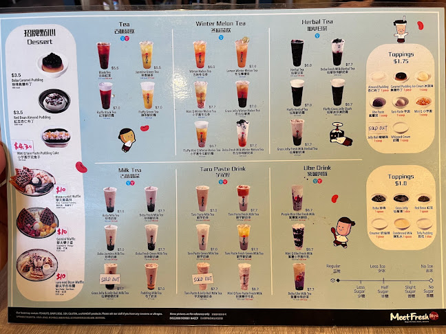 Comentarii opinii despre Meet Fresh (Waterloo)