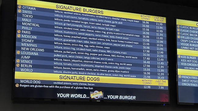 The Happy Greek (featuring World Burger) - Hospitality and gastronomy