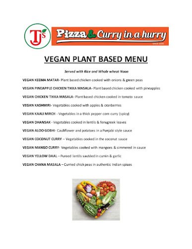 TJs Pizza & Curry in a Hurry