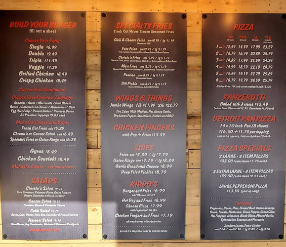 Christo's Pizza & Burgers