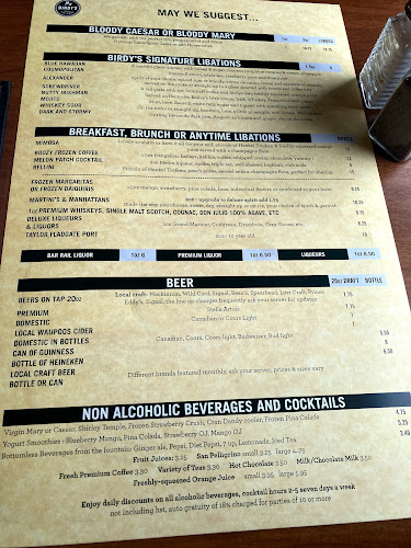 Birdy's Fine Casual Dining