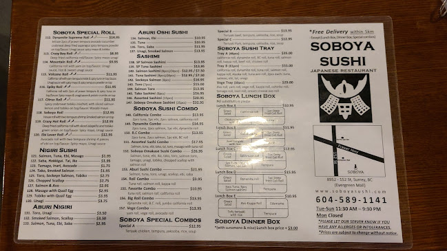 Soboya sushi