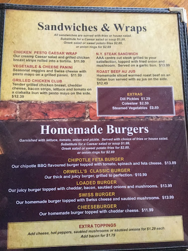 Orwell's Pub - Etobicoke