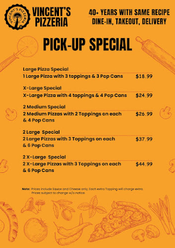 Vincent's Pizzeria - Welland