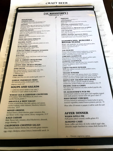 St. Augustine's - Hospitality and gastronomy