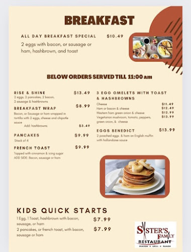 Sister's Family Restaurant - Swift Current