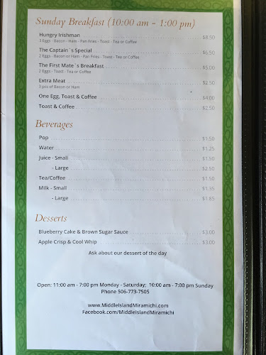 Opinii despre Captain's Galley Restaurant în Miramichi - Hospitality and gastronomy