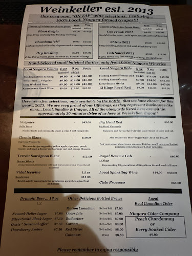 Weinkeller - Niagara Falls