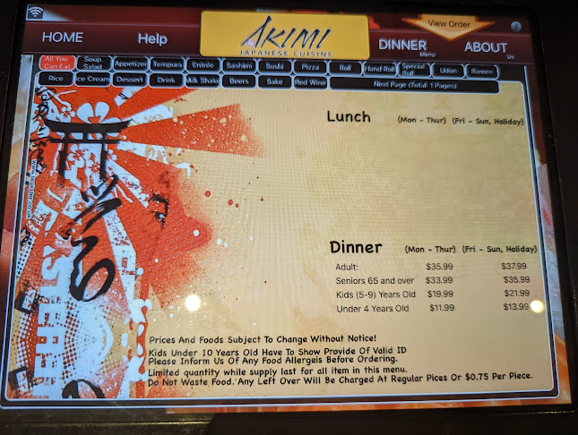 Akimi Japanese Cuisine - Hospitality and gastronomy