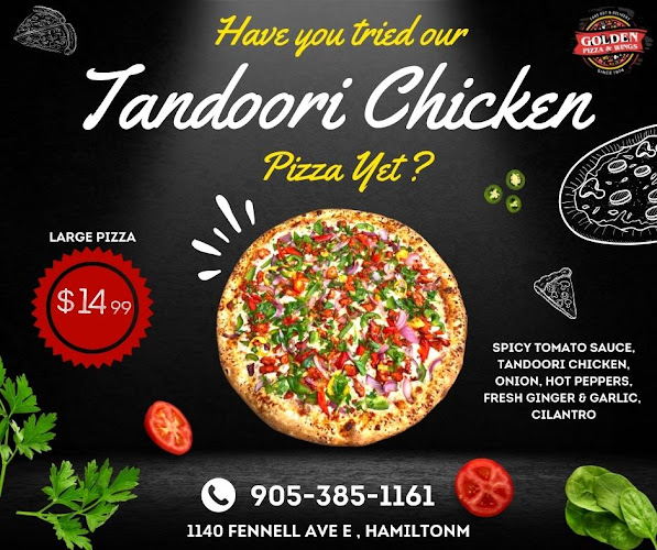 The Golden Pizza - Hospitality and gastronomy