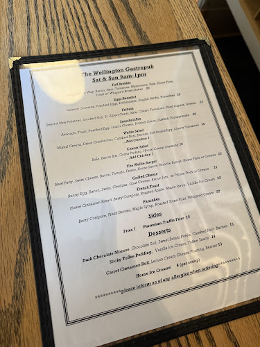 Wellington Gastropub - Hospitality and gastronomy