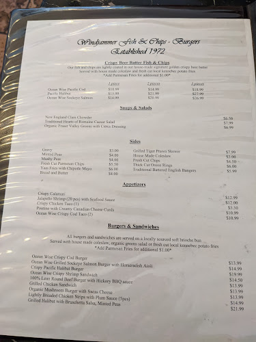 Comentarii opinii despre The London Fish (Windjammer Restaurant)