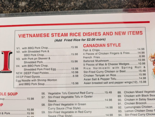 Viet-Thai Restaurant - Regina