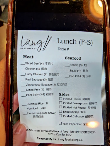 Lang Vietnamese Hot Pot & BBQ Restaurant - Hospitality and gastronomy