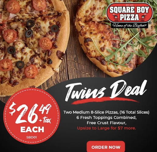 Squareboy Pizza Ajax - Ajax