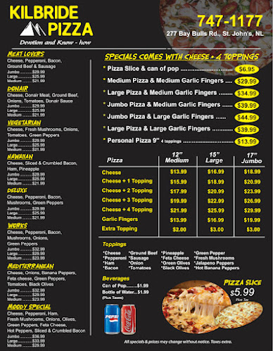 Kilbride Pizza - Hospitality and gastronomy