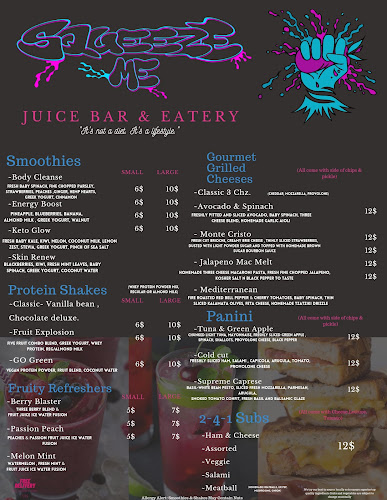 SqueezeMe Juice bar & Eatery