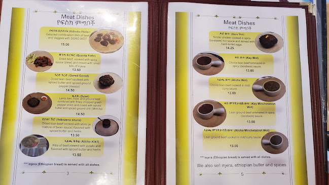 Opinii despre Habesha Restaurant în Ottawa - Hospitality and gastronomy