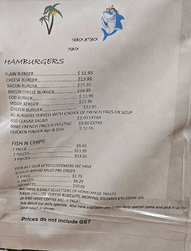 Opinii despre Snack Attack Shack în Powell River - Hospitality and gastronomy