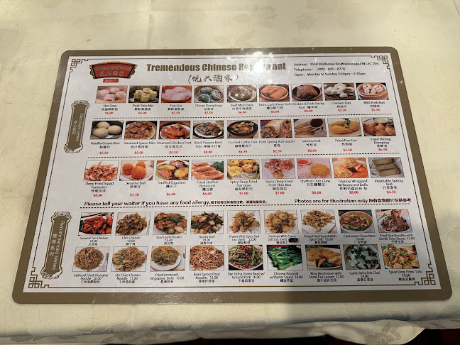 Tremendous Chinese Restaurant - Mississauga