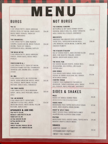 Backstairs Burger - Edmonton