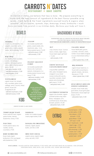 Carrots n' Dates- Tecumseh