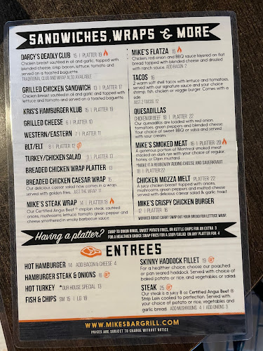 Mike's Bar and Grill Miramichi NB Canada - Hospitality and gastronomy