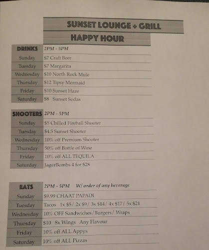 Sunset lounge + grill