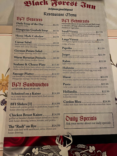 Black Forest Inn - Hospitality and gastronomy