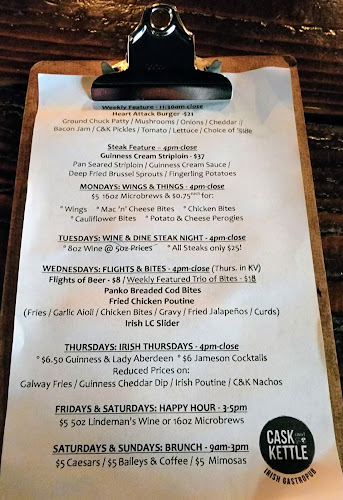 Cask & Kettle Irish Gastropub - Saint John