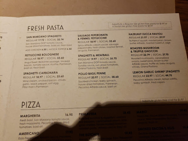 Comentarii opinii despre Scaddabush Italian Kitchen & Bar