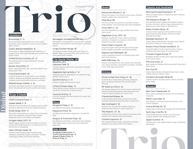 TRIO RESTAURANT