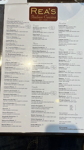 Opinii despre Rea's Italian Cucina în Calgary - Hospitality and gastronomy