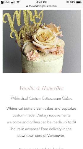Comentarii opinii despre Vanilla & HoneyBee Custom Cakes Appointment Only*